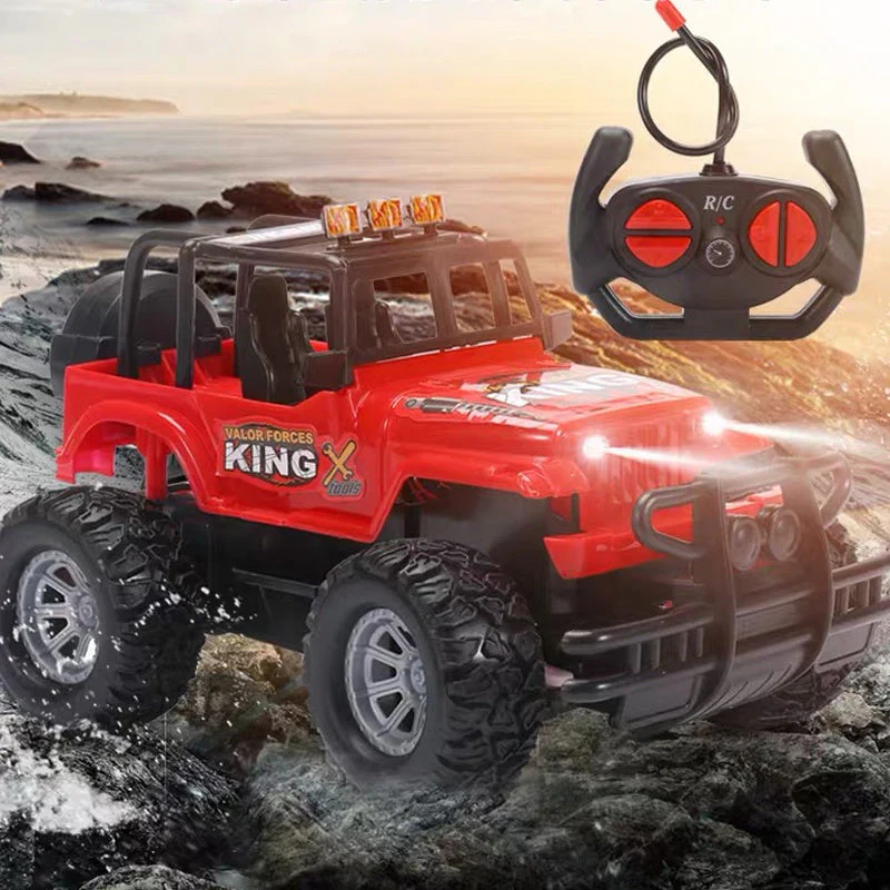Ferngesteuertes Offroad-Spielzeugauto für Jungen – Abenteuer-Jeep mit Fernbedienung, robustes Design, ideales Geschenk