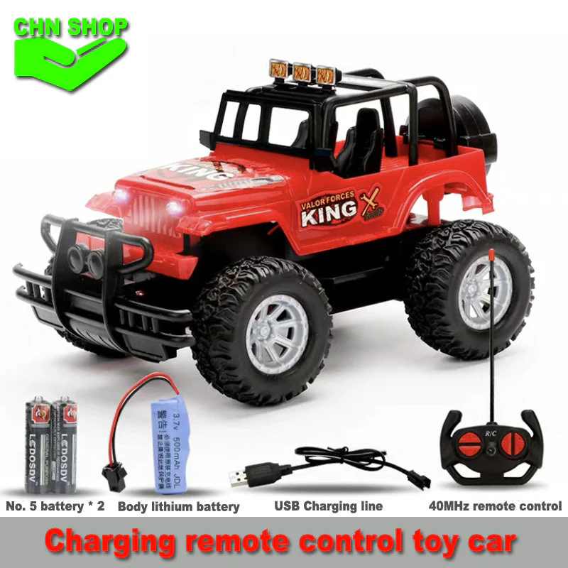Ferngesteuertes Offroad-Spielzeugauto für Jungen – Abenteuer-Jeep mit Fernbedienung, robustes Design, ideales Geschenk - Image 2