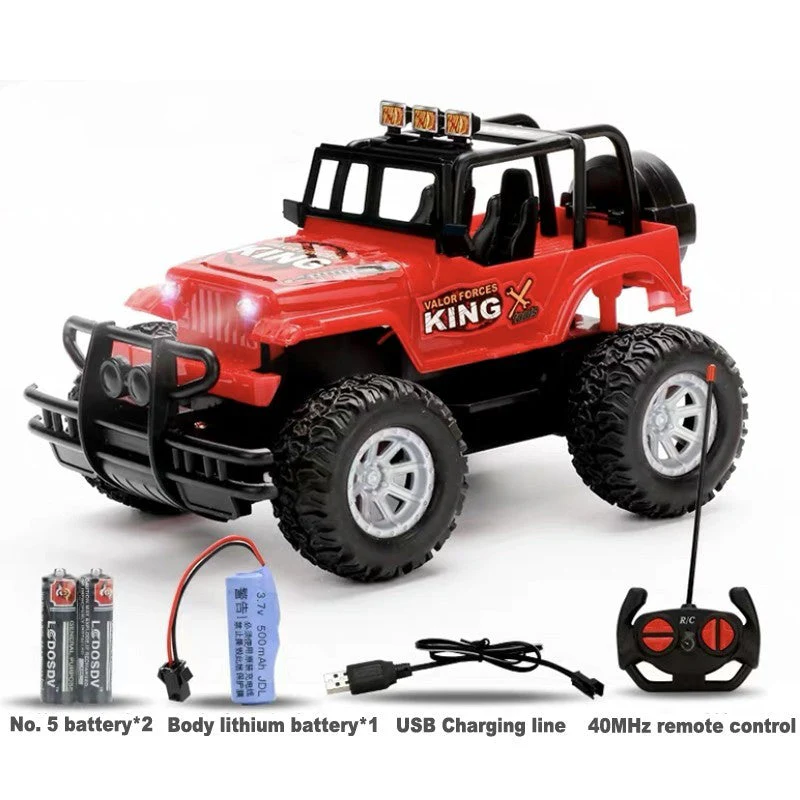 Ferngesteuertes Offroad-Spielzeugauto für Jungen – Abenteuer-Jeep mit Fernbedienung, robustes Design, ideales Geschenk - Image 5
