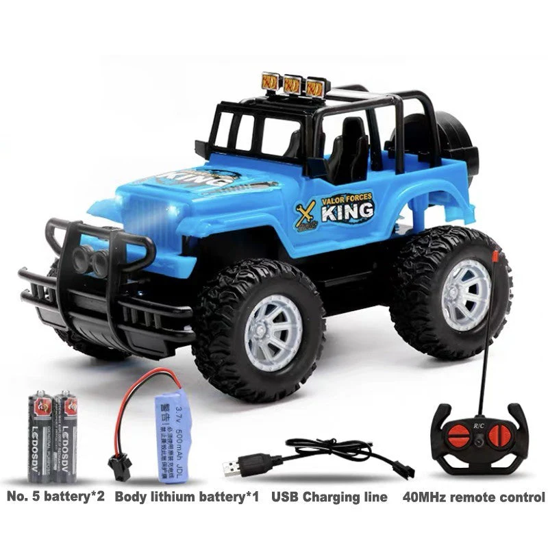 Ferngesteuertes Offroad-Spielzeugauto für Jungen – Abenteuer-Jeep mit Fernbedienung, robustes Design, ideales Geschenk - Image 7