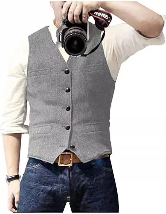 Glenn – Hochzeitsanzug Weste für den besten Mann - Image 11