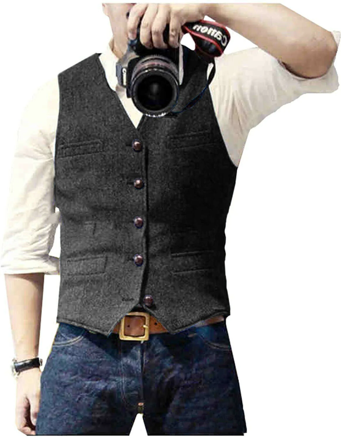 Glenn – Hochzeitsanzug Weste für den besten Mann - Image 3