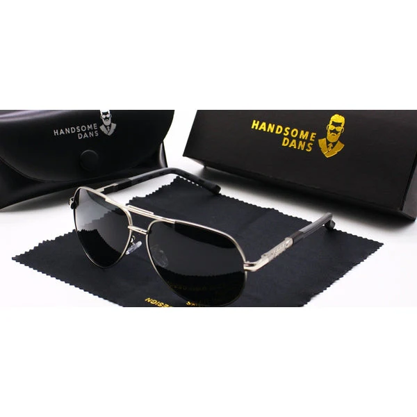 Handsome Dans Herren Sonnenbrille – Aviator Stil, Polarisierend, Verspiegelt – Modisch für Alltag und Sport - Image 13