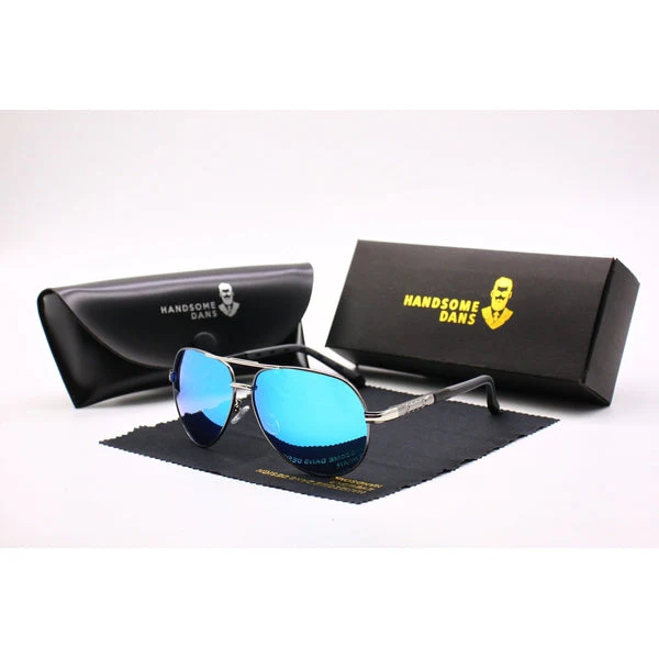 Handsome Dans Herren Sonnenbrille – Aviator Stil, Polarisierend, Verspiegelt – Modisch für Alltag und Sport - Image 15