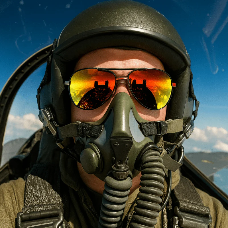 Handsome Dans Herren Sonnenbrille – Aviator Stil, Polarisierend, Verspiegelt – Modisch für Alltag und Sport - Image 3