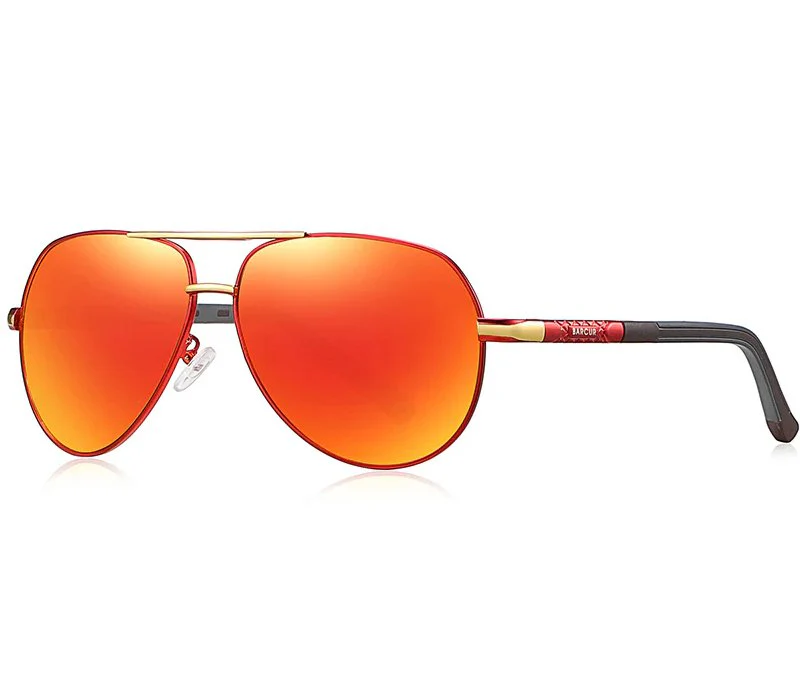 Handsome Dans Herren Sonnenbrille – Aviator Stil, Polarisierend, Verspiegelt – Modisch für Alltag und Sport - Image 9