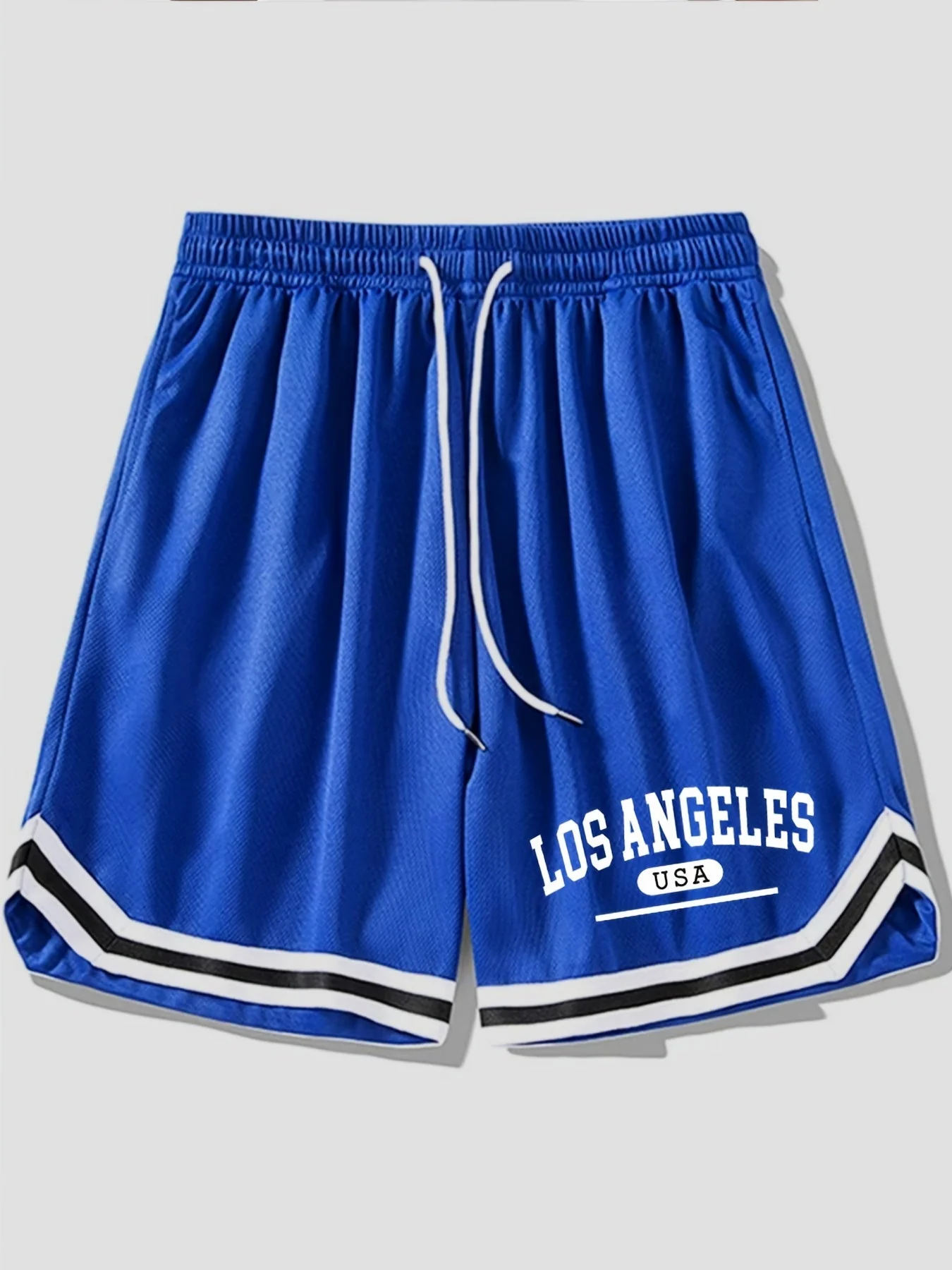 Herren Basketball Shorts Sportlich Los Angeles USA Print – Lässige Trainingsshorts für Fitness & Freizeit - Image 5