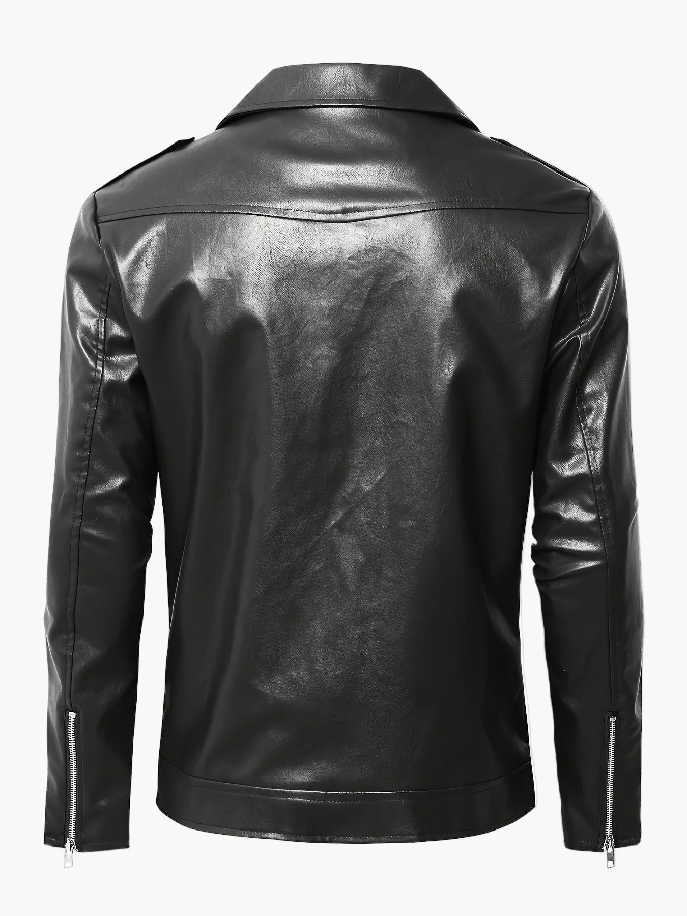 Herren Bikerjacke im Vintage-Stil – Perfekte Jacke für Freizeit & Streetwear - Image 4