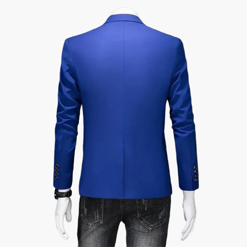 Herren Blazer Modern Ein-Knopf Slim Fit – Eleganter Freizeit- und Business-Look - Image 15