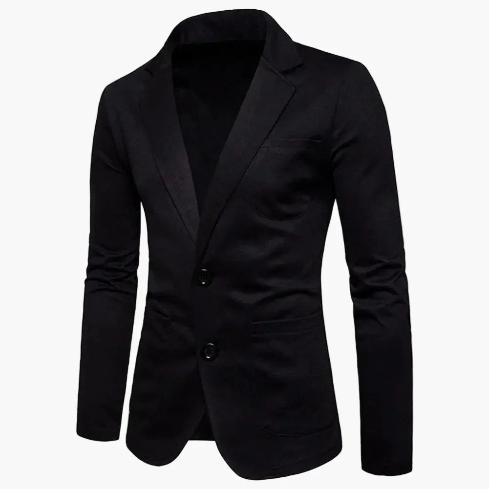 Herren Blazer Slim Fit Modern Business Casual Sakko für Alltag und Büro - Image 4