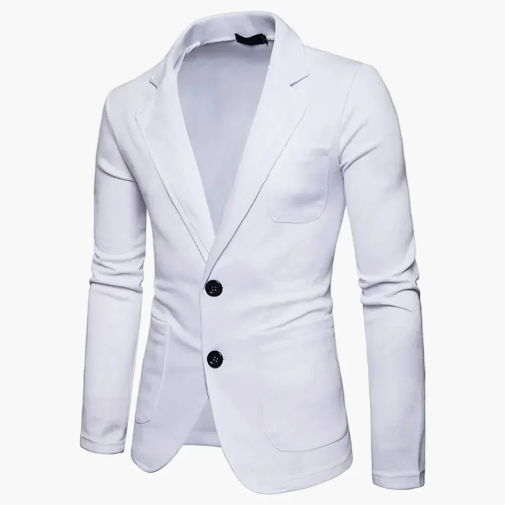 Herren Blazer Slim Fit Modern Business Casual Sakko für Alltag und Büro - Image 5