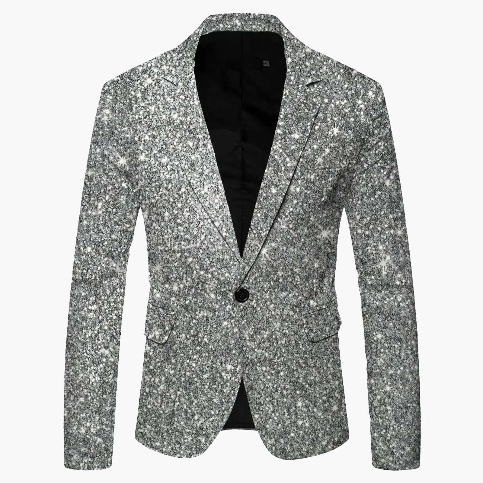 Herren Blazer Slim Fit Modern Business & Party Sakko – Stilvoller Ein-Knopf-Jacke für festliche Anlässe - Image 17