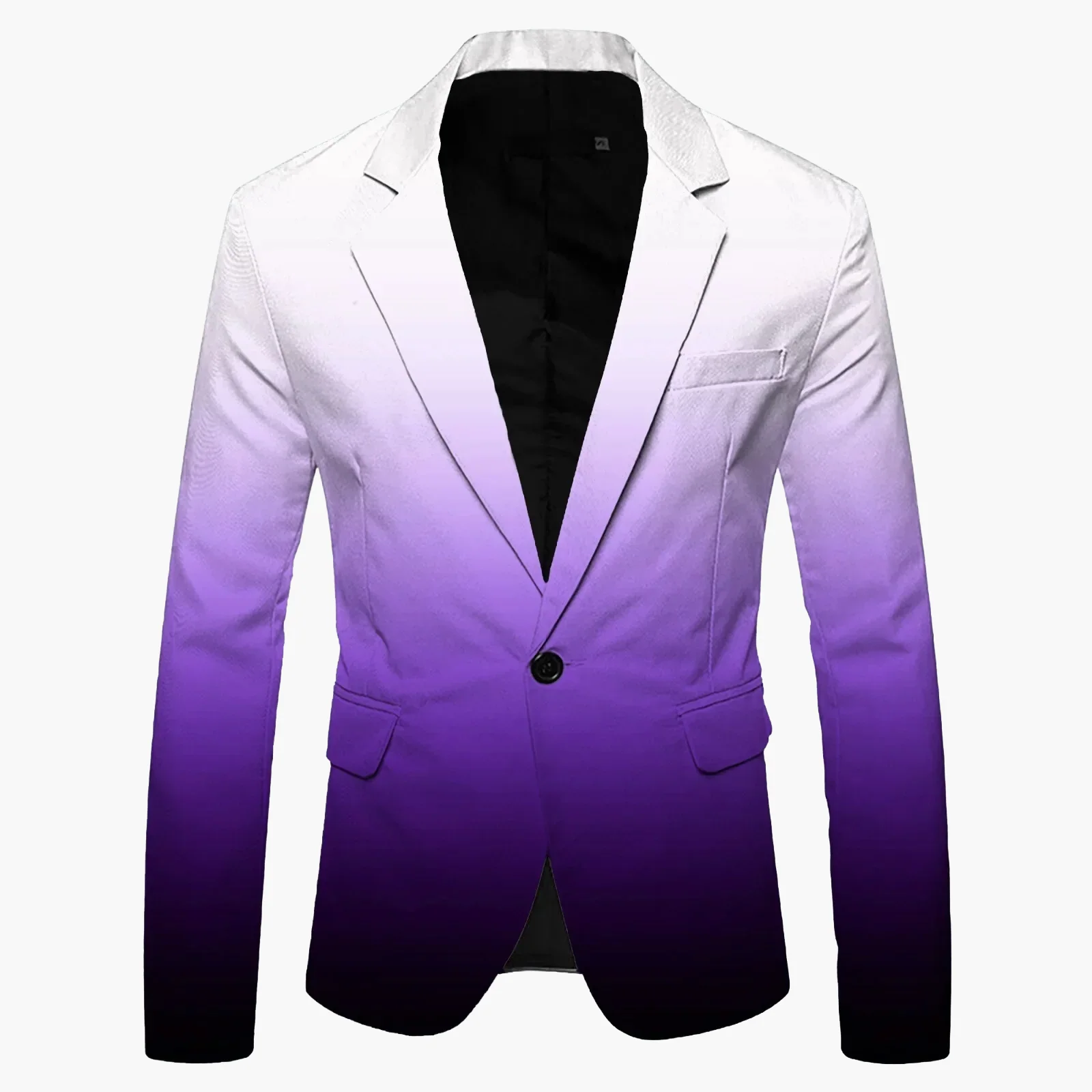 Herren Blazer Slim Fit Modern Business & Party Sakko – Stilvoller Ein-Knopf-Jacke für festliche Anlässe - Image 7