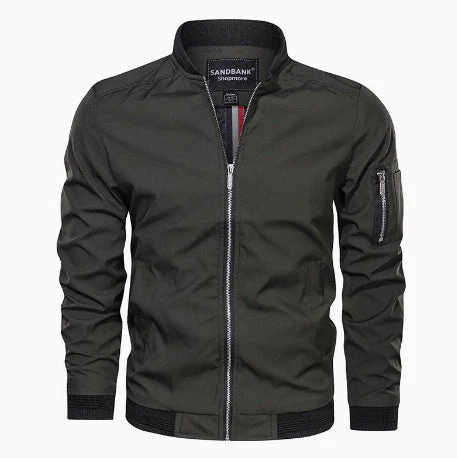 Herren Bomberjacke Casual Streetwear – Moderner Freizeitstil für Alltag und Stadt - Image 7
