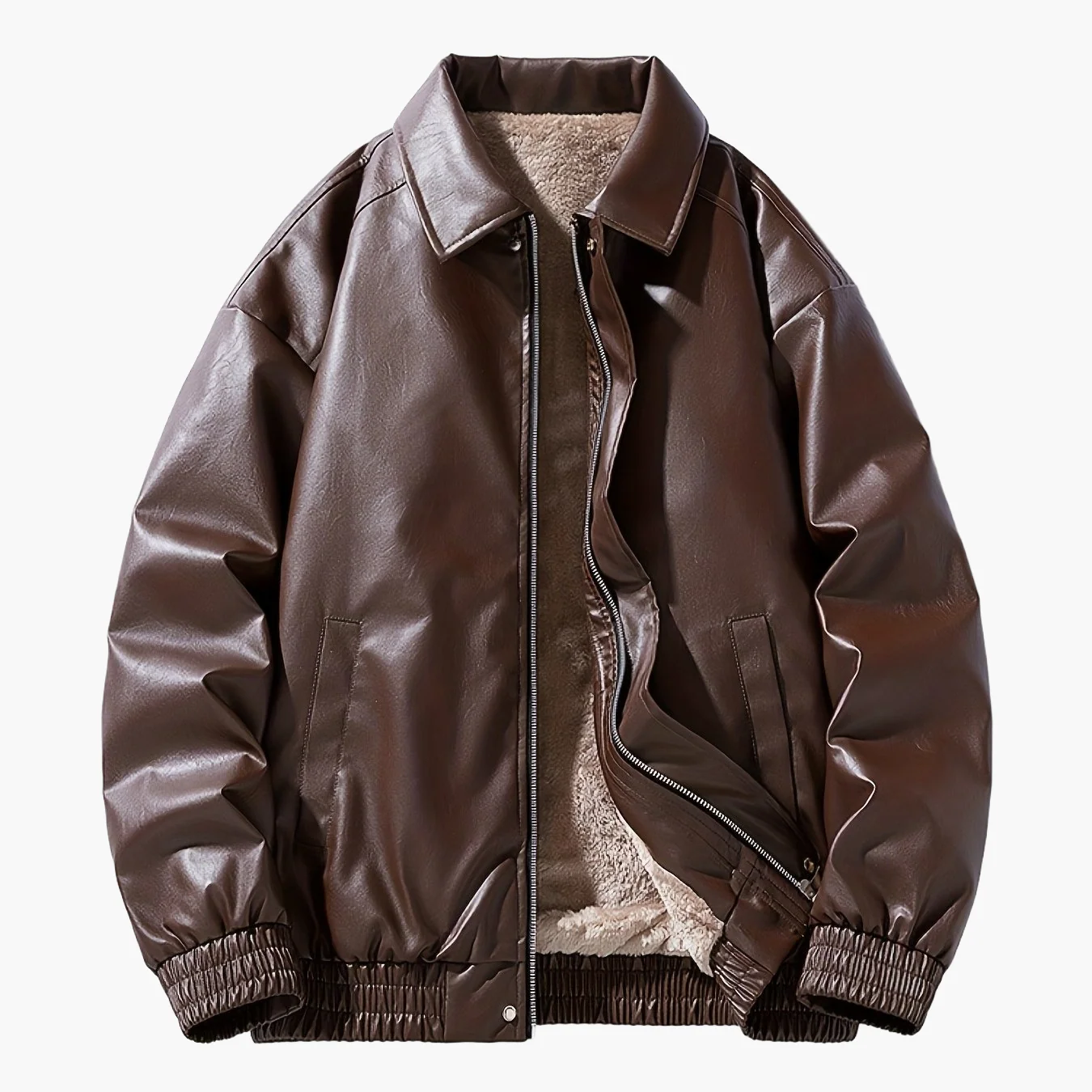 Herren Bomberjacke im lässigen Stil mit Reißverschluss – Ideal für Freizeit und Alltag - Image 9