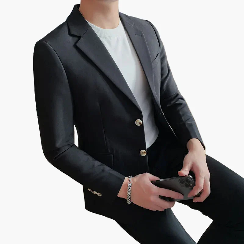 Herren Business Blazer Slim Fit – Eleganter Sakko für Büro, Events & Alltag - Image 3