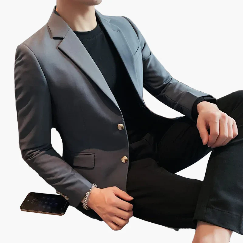 Herren Business Blazer Slim Fit – Eleganter Sakko für Büro, Events & Alltag - Image 4