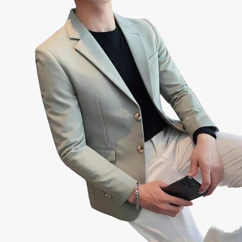 Herren Business Blazer Slim Fit – Eleganter Sakko für Büro, Events & Alltag - Image 5