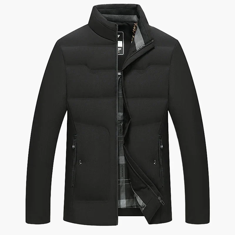 Herren Business Casual Winterjacke – Winddicht, Kältefest, Verdickt, Elegant - Image 7