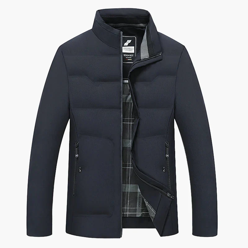 Herren Business Casual Winterjacke – Winddicht, Kältefest, Verdickt, Elegant - Image 8