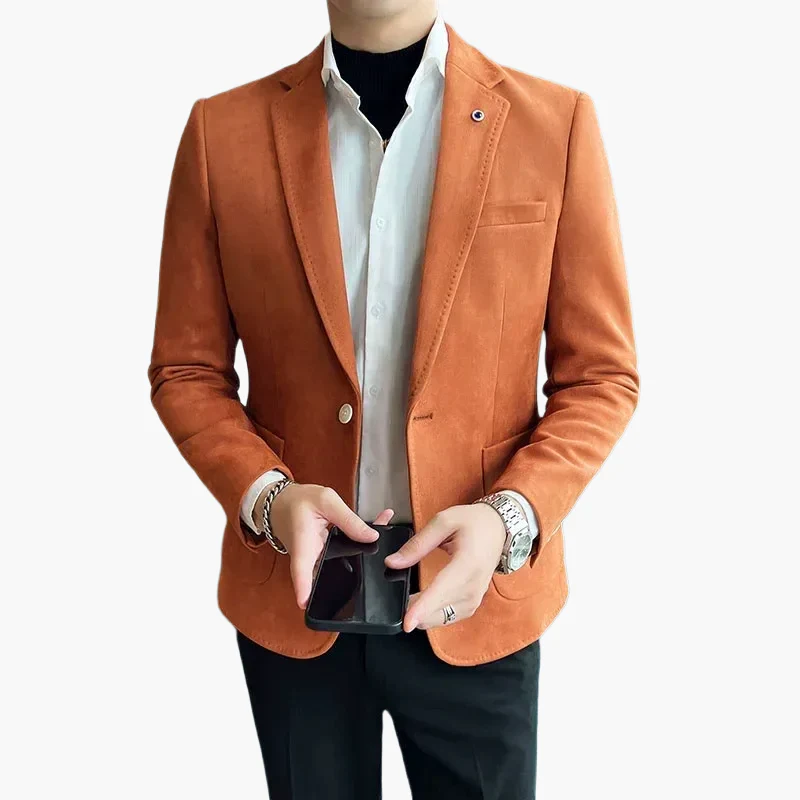 Herren Business Freizeit Blazer Modern Slim Fit Sakko für Büro und Events - Image 4