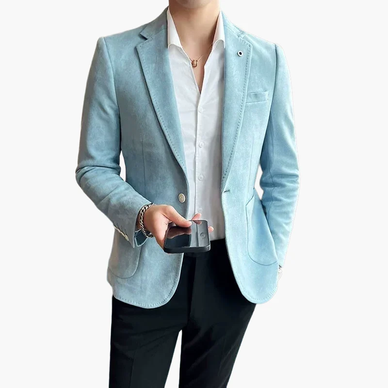 Herren Business Freizeit Blazer Modern Slim Fit Sakko für Büro und Events - Image 6