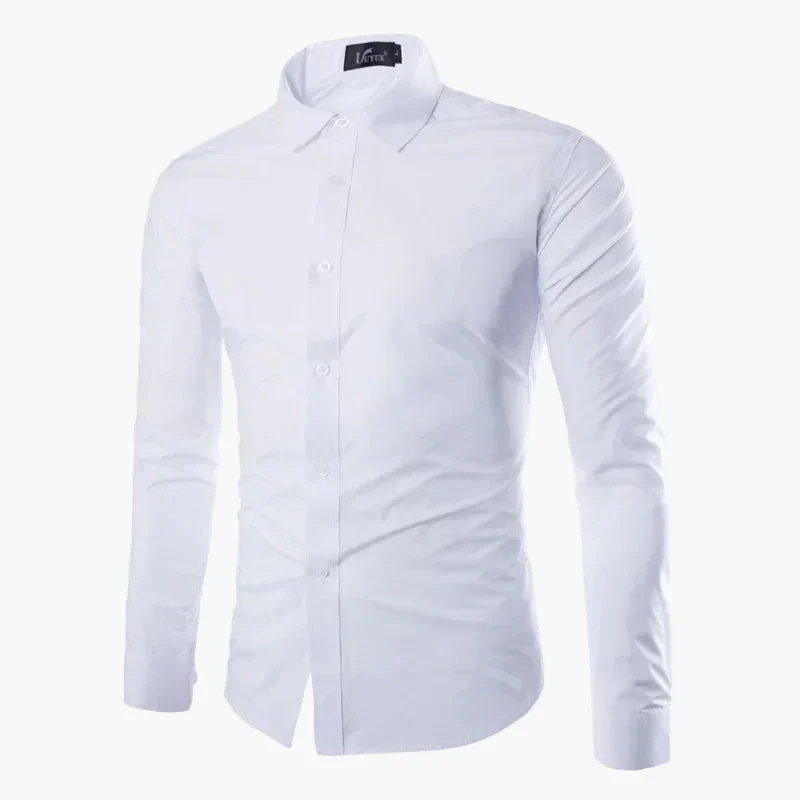 Herren Business Freizeithemd Modern Slim Fit – Stilvolles Hemd für Büro und Alltag - Image 3