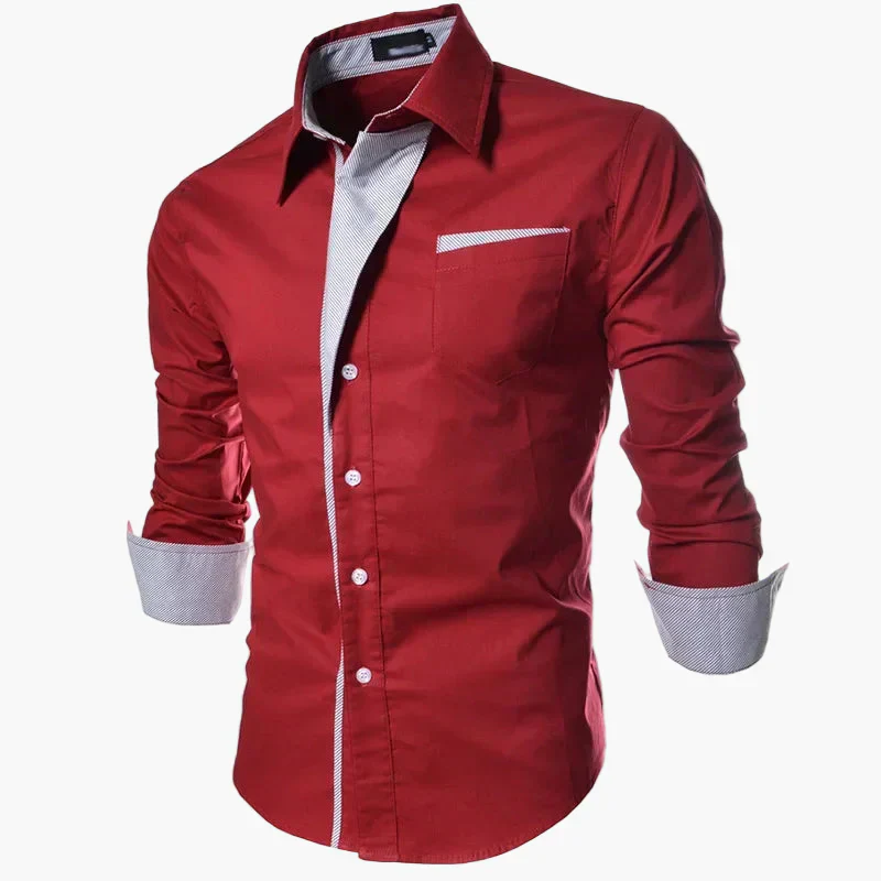 Herren Business Freizeithemd Modern Slim Fit – Stilvolles Hemd für Büro und Alltag - Image 4