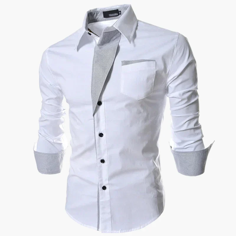 Herren Business Freizeithemd Modern Slim Fit – Stilvolles Hemd für Büro und Alltag - Image 5