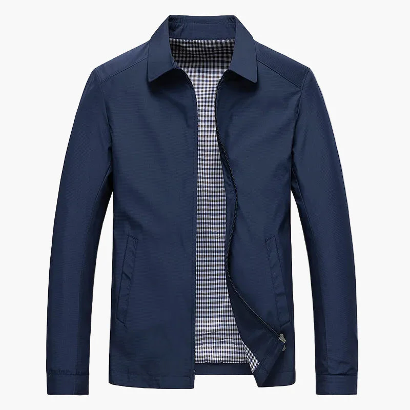 Herren Business Freizeitjacke – Klassischer Stil für Büro & Alltag
