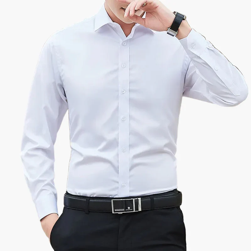 Herren Business Hemd – Klassisches Langarmhemd, Elegant für Büro & Alltag