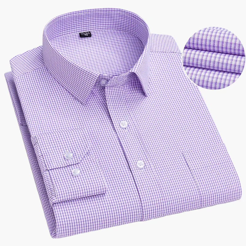 Herren Business Hemd mit Streifen – Klassischer Stil für Büro & Alltag - Image 16