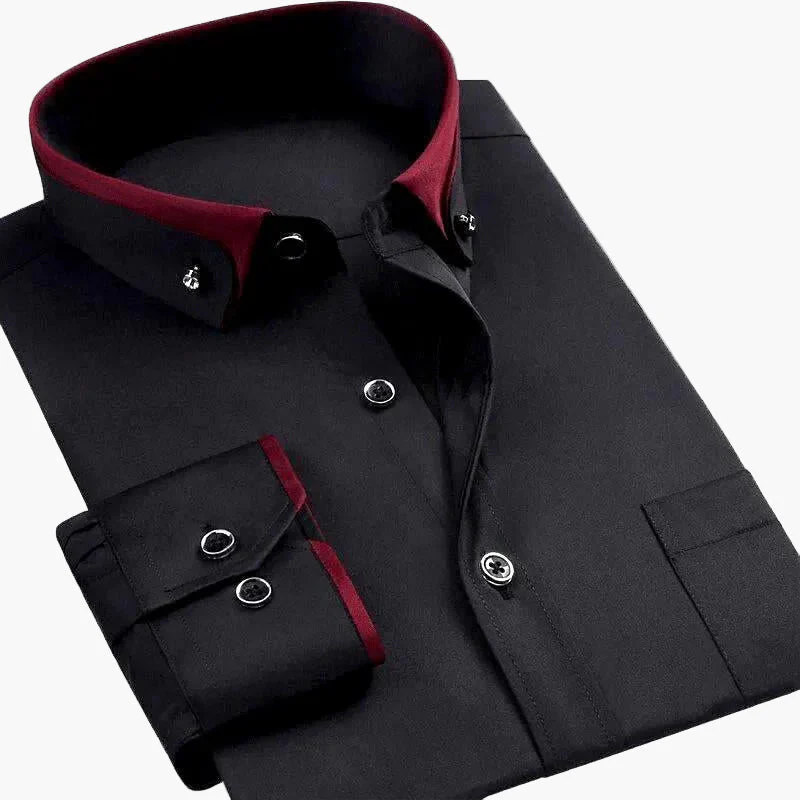 Herren Business Hemd Modern Fit – Elegantes Langarmhemd für Büro und besondere Anlässe