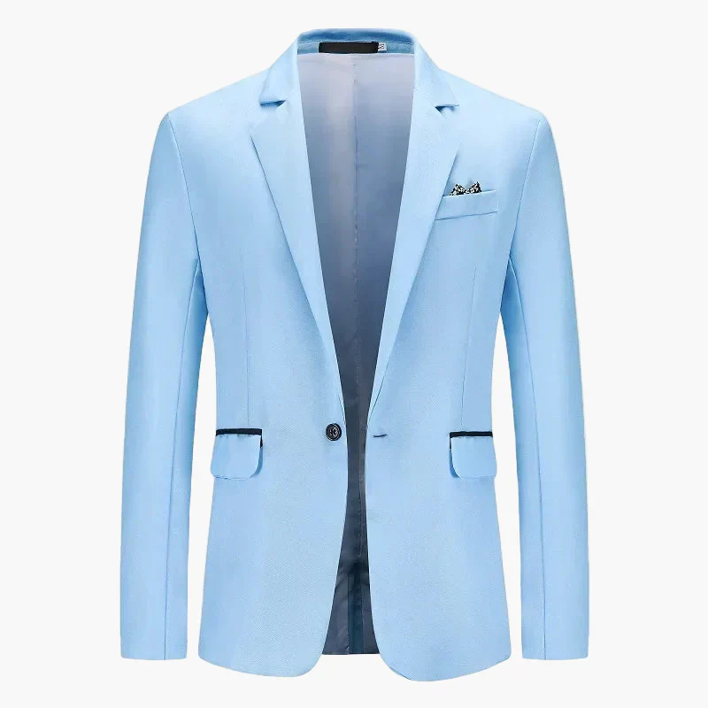 Herren Business Sakko Einreiher Modern Slim Fit – Eleganter Blazer für Büro & festliche Anlässe - Image 3