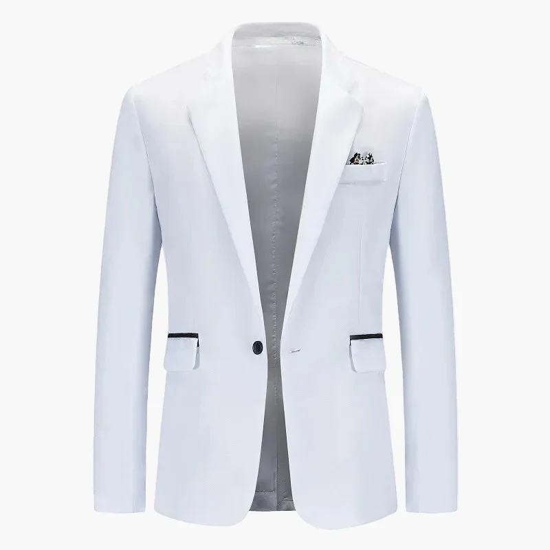 Herren Business Sakko Einreiher Modern Slim Fit – Eleganter Blazer für Büro & festliche Anlässe - Image 5