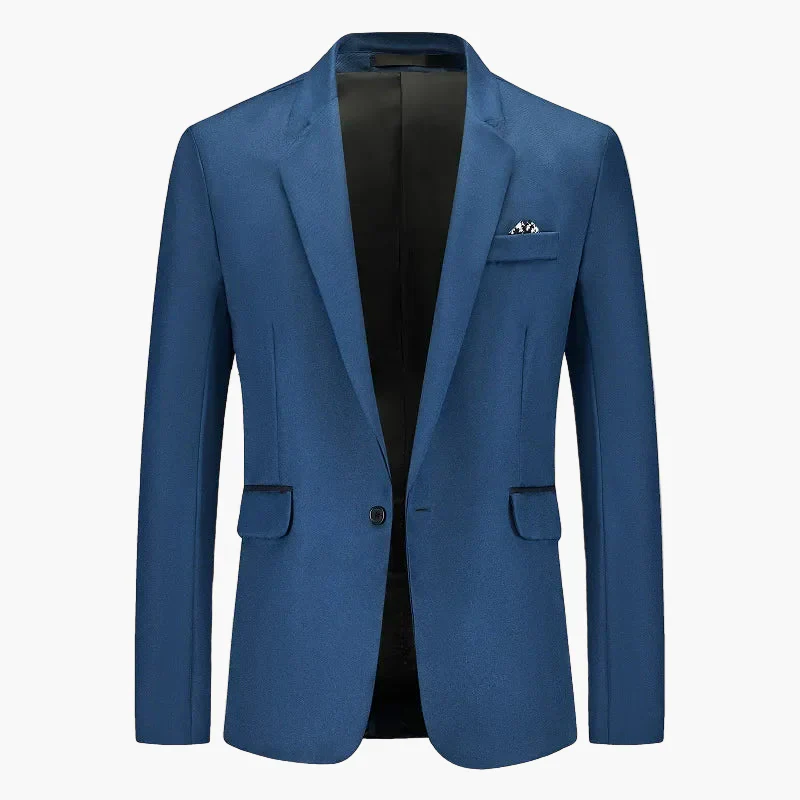 Herren Business Sakko Einreiher Modern Slim Fit – Eleganter Blazer für Büro & festliche Anlässe - Image 8