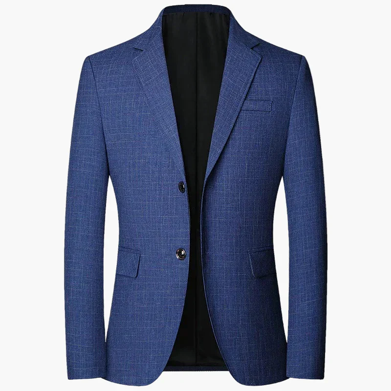 Herren Business Sakko mit Karomuster – Eleganter Blazer für Büro & festliche Anlässe - Image 2