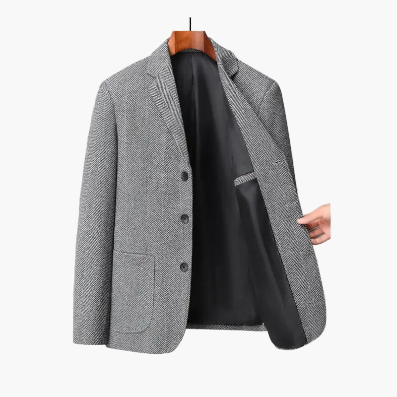 Herren Business Sakko Modern Klassisch – Eleganter Blazer für Büro und Alltag