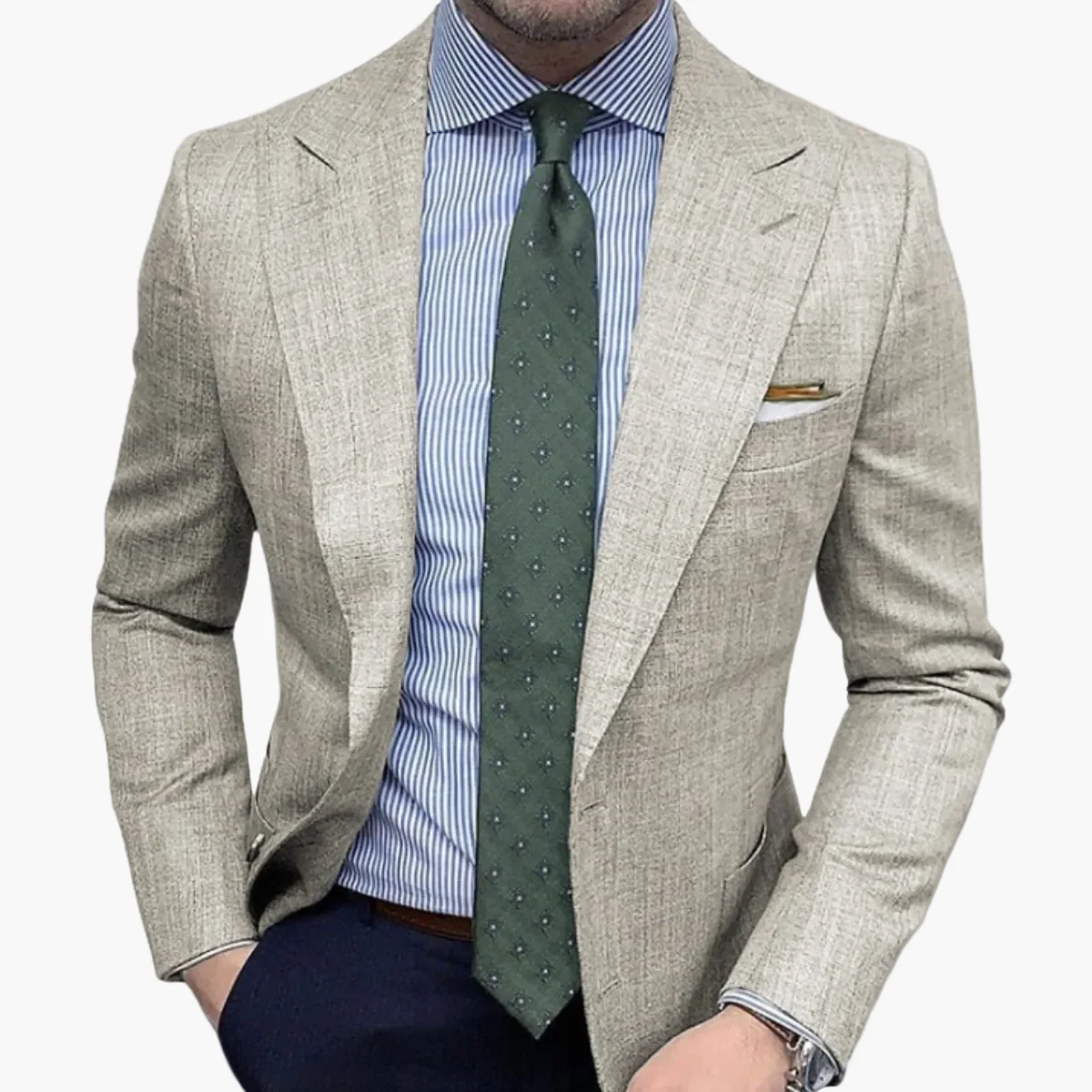 Herren Business Sakko Modern Slim – Stilvolles Sakko für Büro, Dinner und Events