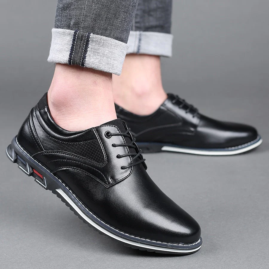 Herren Business Schnürschuhe – Klassische Eleganz & Orthopädischer Komfort für Alltag und Büro - Image 4