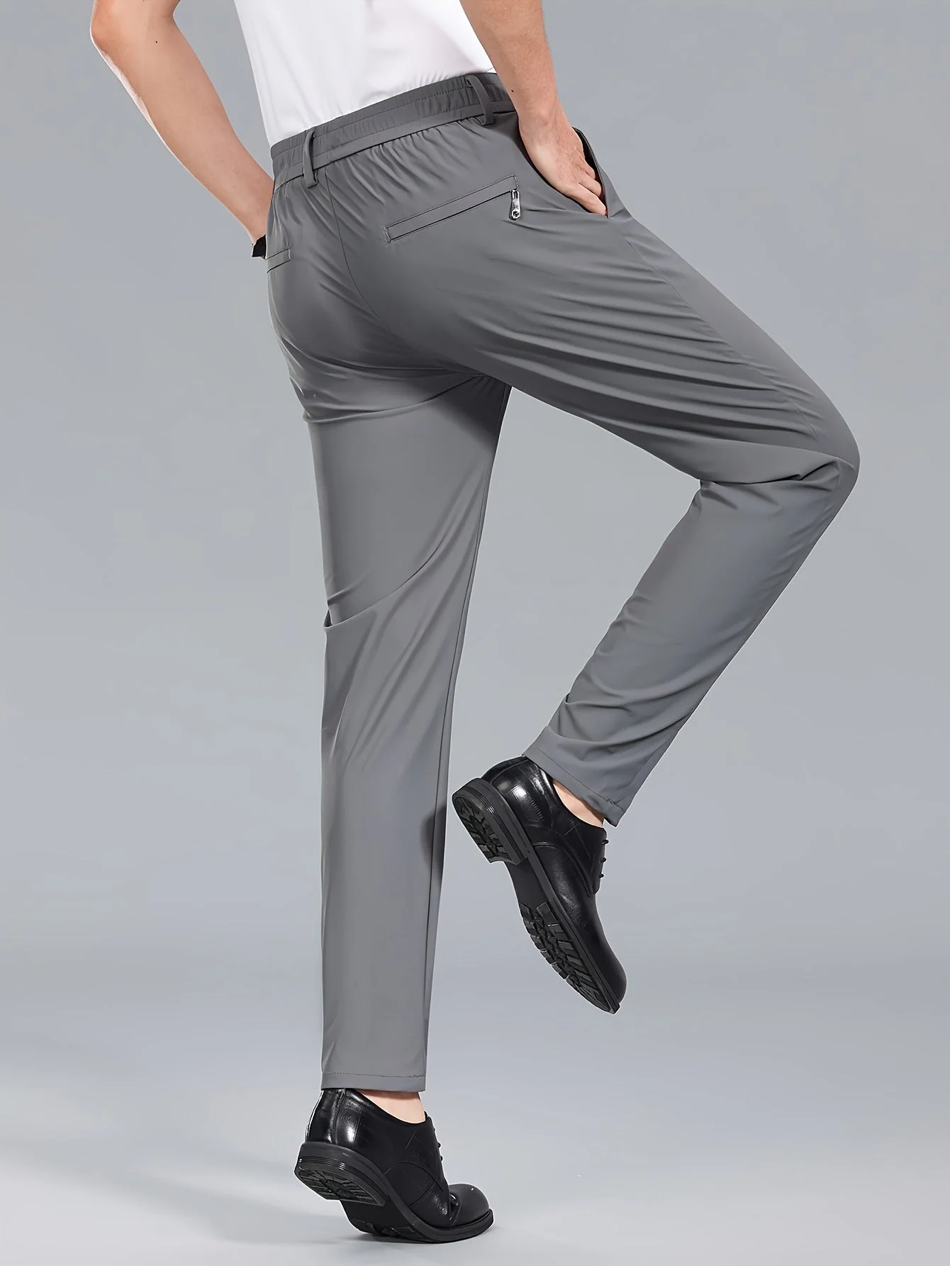 Herren Business Stretchhose – Elegante, Bequeme Anzughose für Büro & Alltag - Image 4