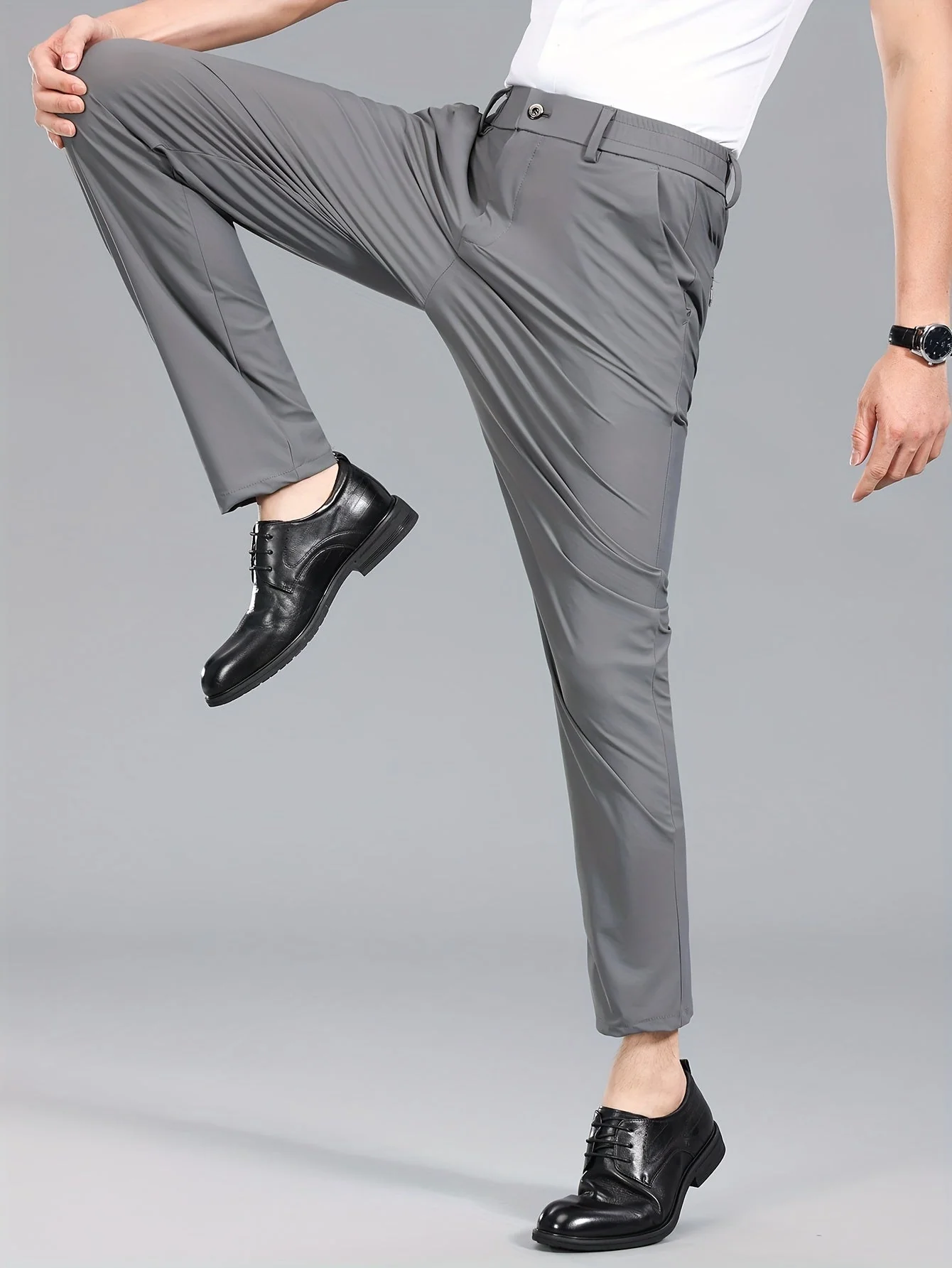 Herren Business Stretchhose – Elegante, Bequeme Anzughose für Büro & Alltag - Image 6