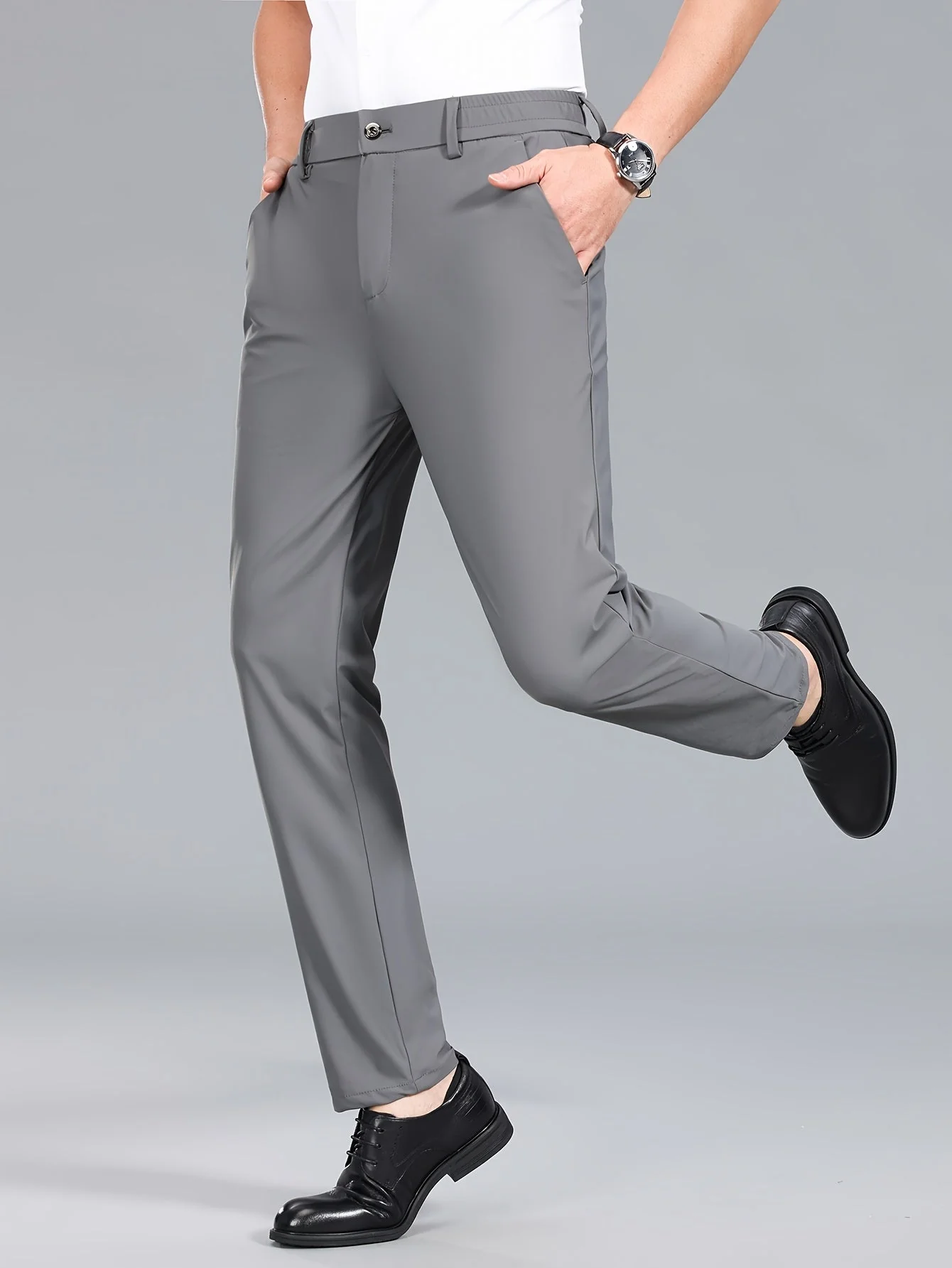Herren Business Stretchhose – Elegante, Bequeme Anzughose für Büro & Alltag - Image 7