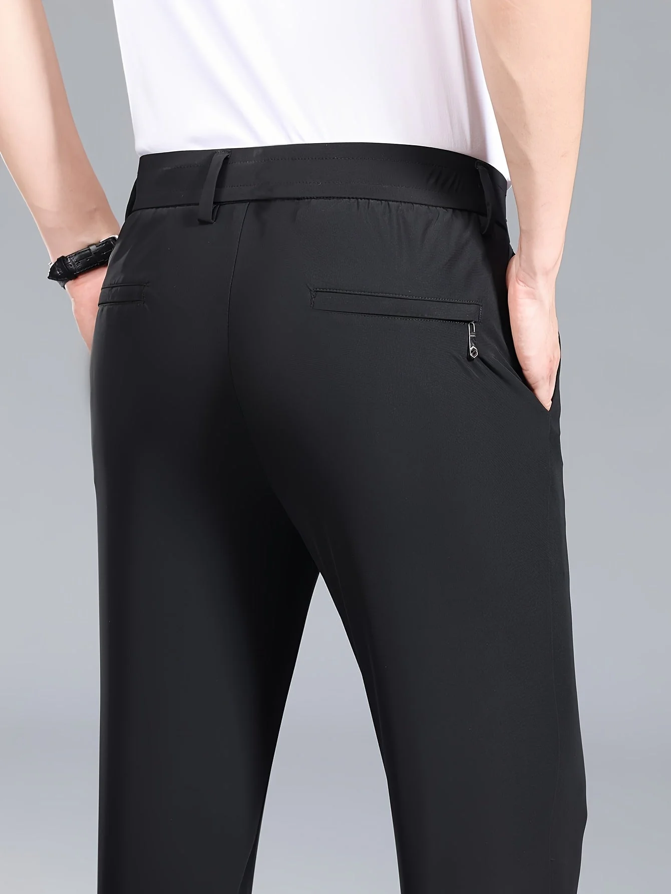 Herren Business Stretchhose – Elegante, Bequeme Anzughose für Büro & Alltag - Image 8