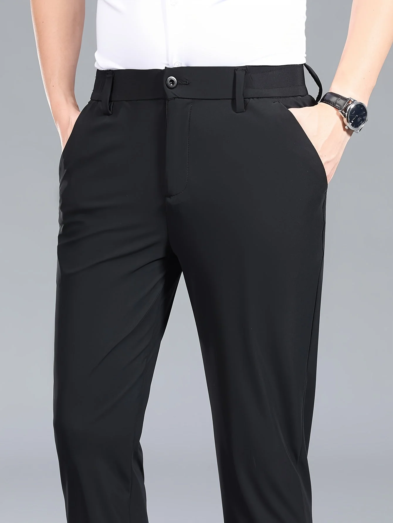 Herren Business Stretchhose – Elegante, Bequeme Anzughose für Büro & Alltag - Image 9