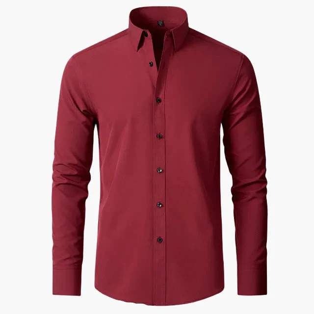 Herren Businesshemd Slim Fit – Klassisch, Elegantes Freizeit- und Bürohemd - Image 7