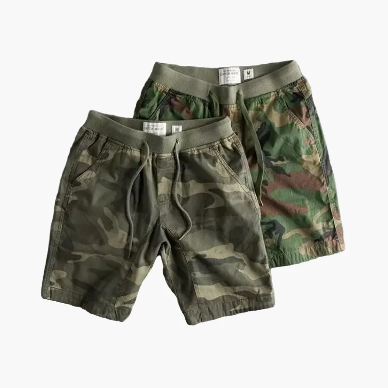 Herren Camouflage Fitness & Freizeit Shorts – Sportlicher Look für Outdoor und Training - Image 4