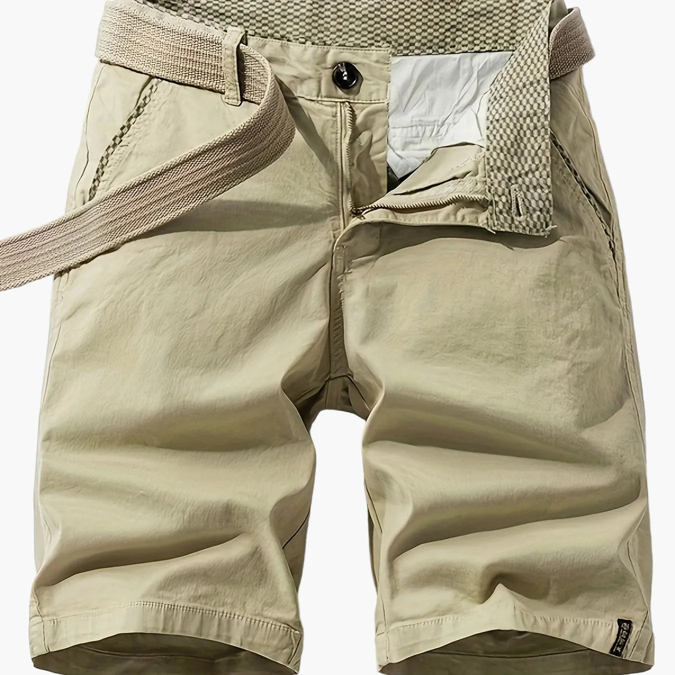 Herren Casual Bermudashorts mit Gürtel – Perfekt für Freizeit und Urlaub - Image 11