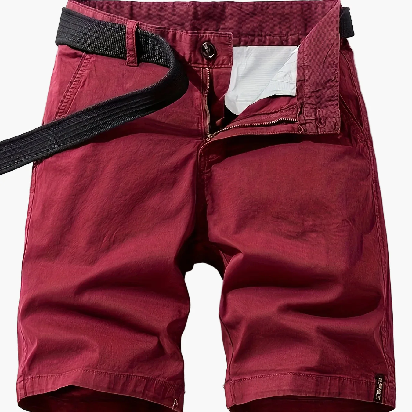 Herren Casual Bermudashorts mit Gürtel – Perfekt für Freizeit und Urlaub - Image 13