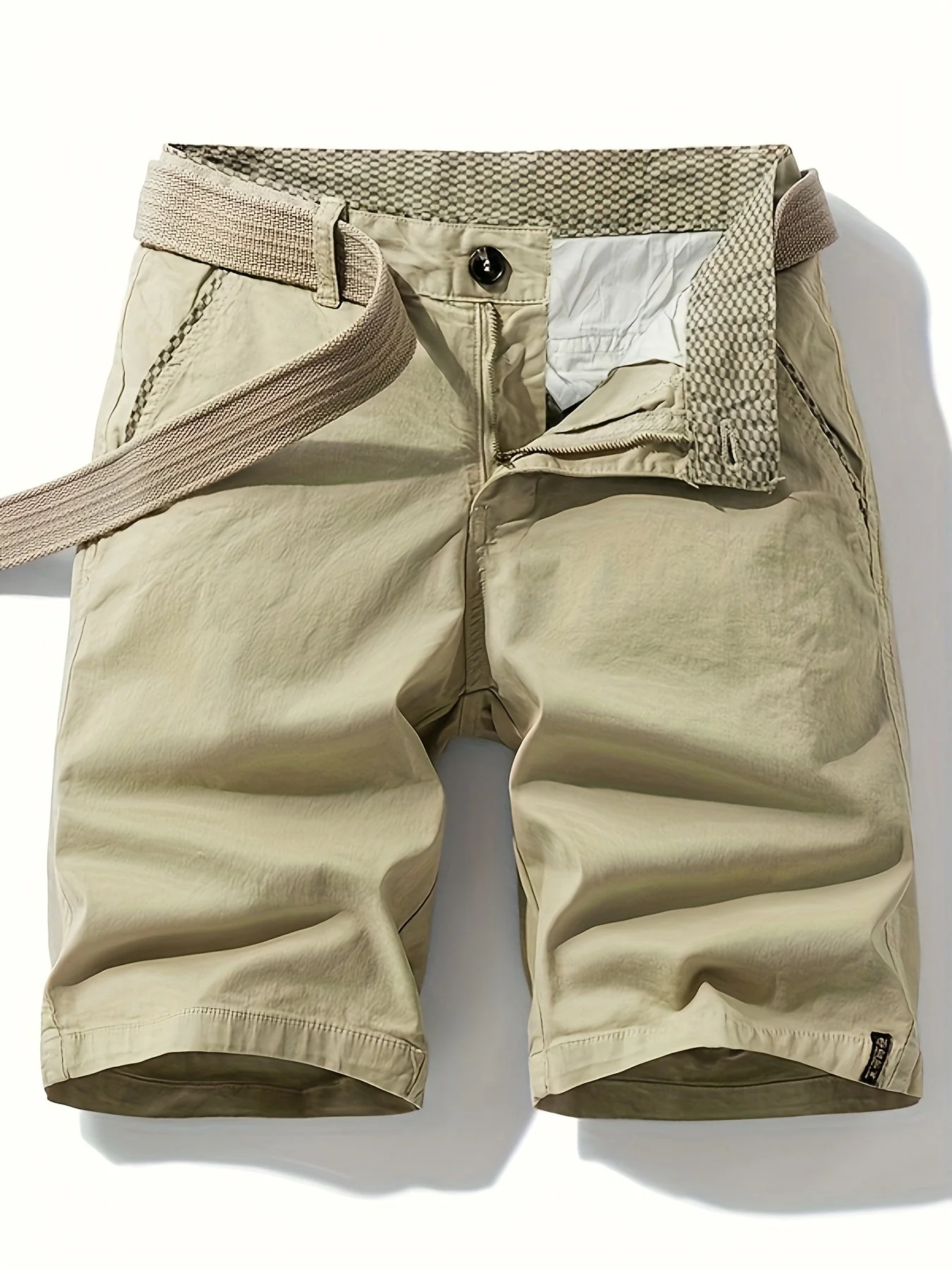 Herren Casual Bermudashorts mit Gürtel – Perfekt für Freizeit und Urlaub - Image 4